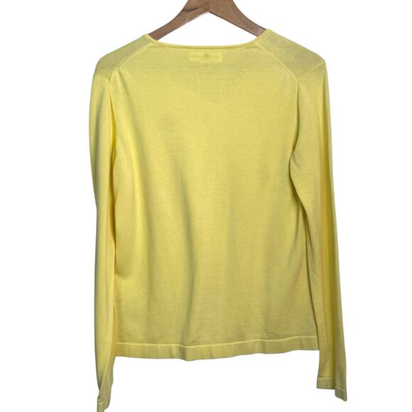 Walt Disney World x Tommy Hilfiger Womens Size Large Yellow Golf Sweater - Picture 2 of 5